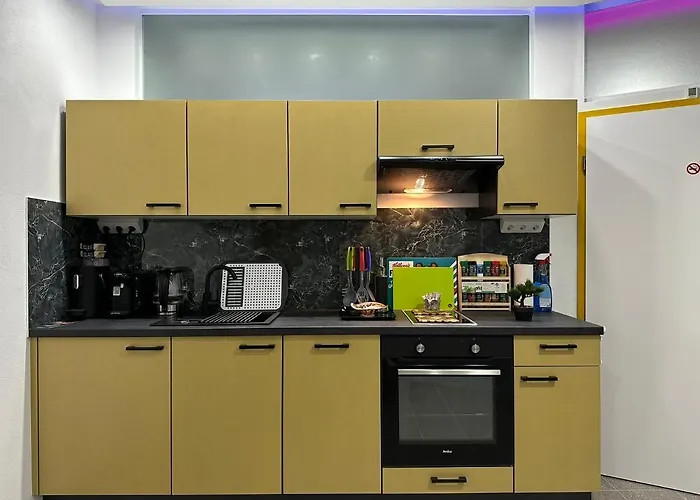 Modern Apartments Neuburg U - Top - 2 Zimmer, Komfort, Zentrum, Wi-Fi, Smart Tv, Stellplatz, Kueche