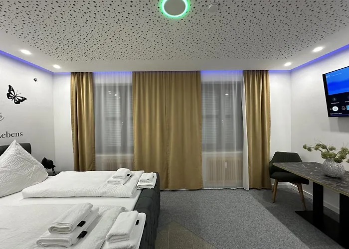 Modern Apartments Neuburg U - Top - 2 Zimmer, Komfort, Zentrum, Wi-Fi, Smart Tv, Stellplatz, Kueche